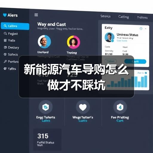 新能源汽车导购怎么做才不踩坑