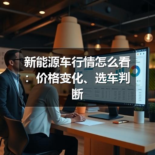 新能源车行情怎么看:价格变化、选车判断与避坑建议