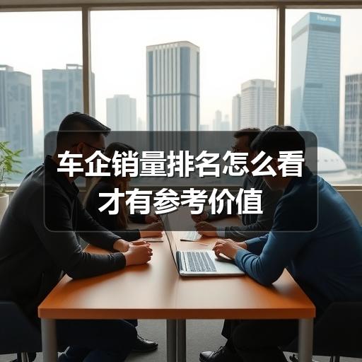 车企销量排名怎么看才有参考价值