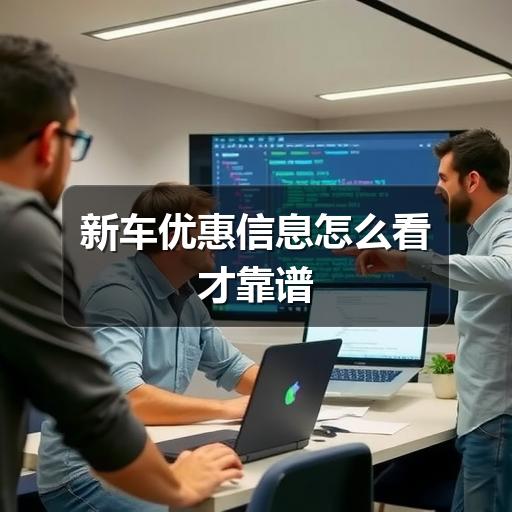 新车优惠信息怎么看才靠谱