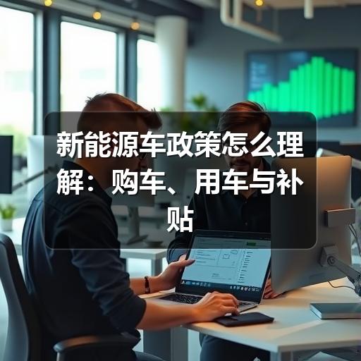 新能源车政策怎么理解：购车、用车与补贴变化要点
