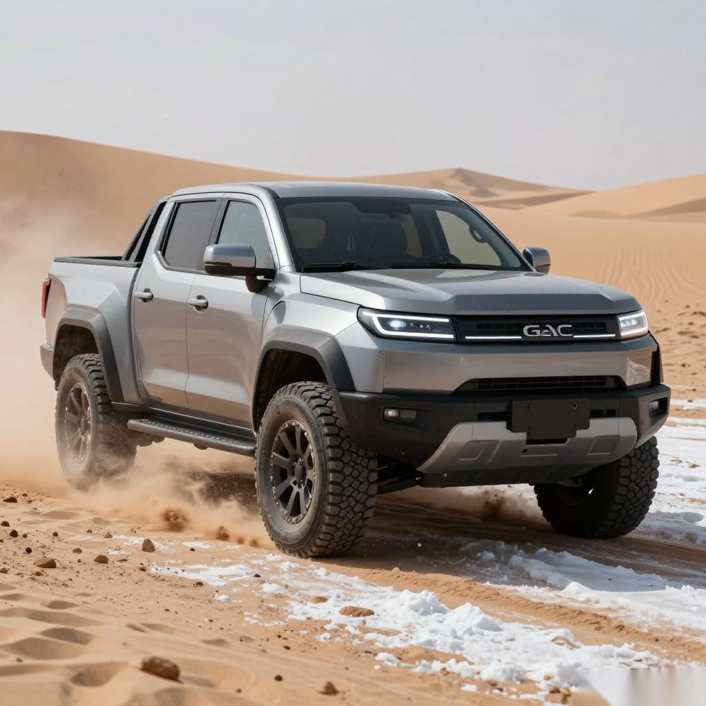 广汽领程GAC PICKUP 01量产版2027年上市 峰值扭矩12000N·m