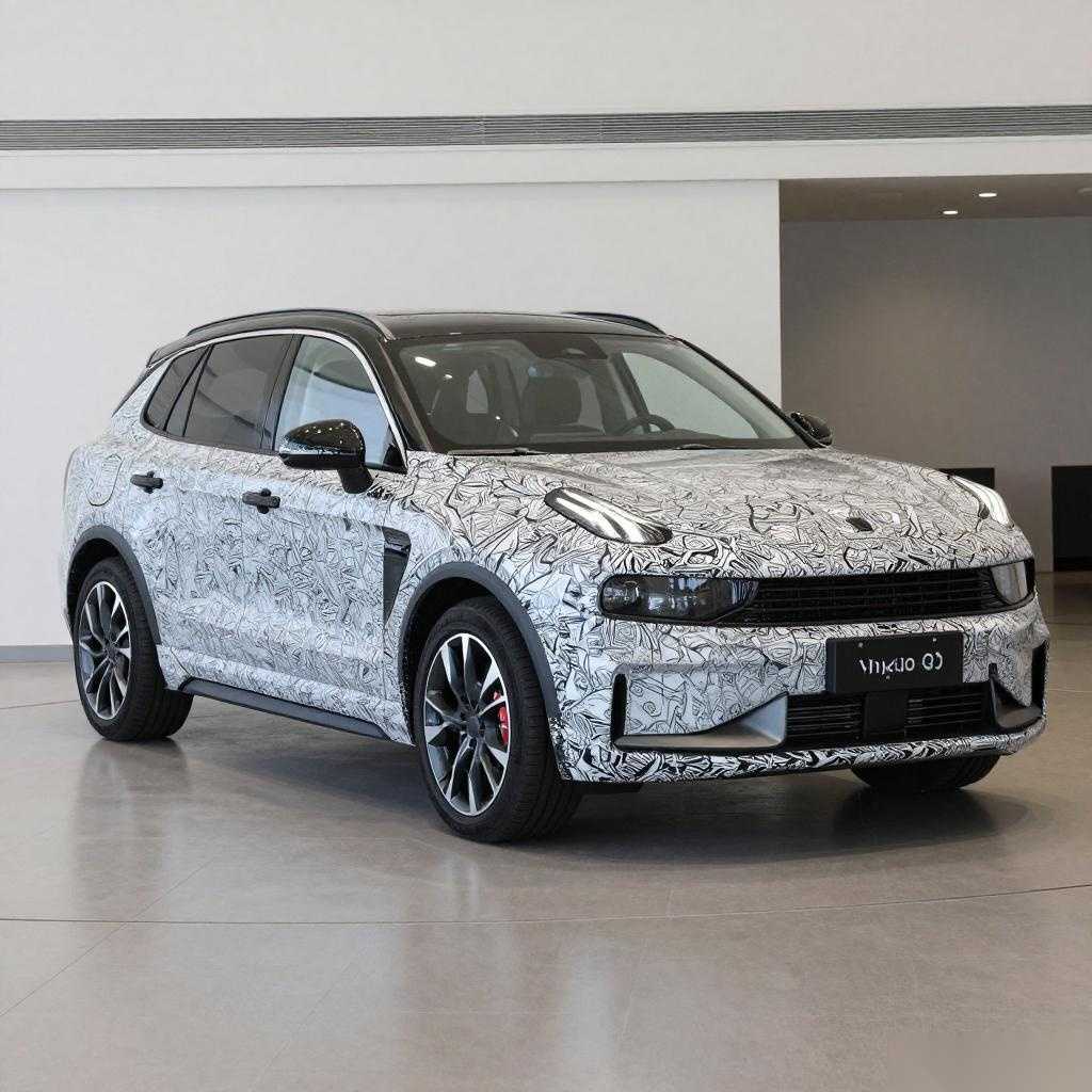 领克800路试谍照曝光 定位中大型SUV明年上市