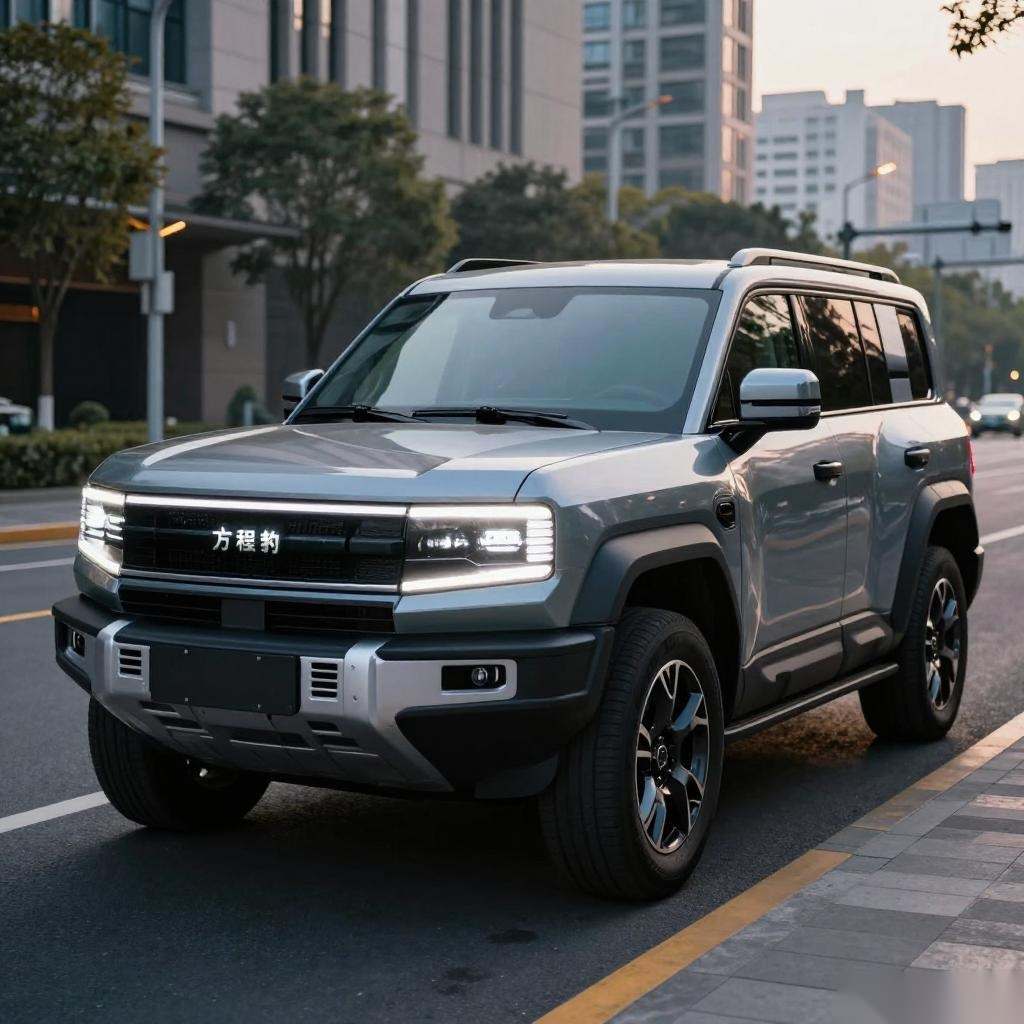 方程豹钛7谍照曝光 搭载承载式车身定位城市新能源SUV
