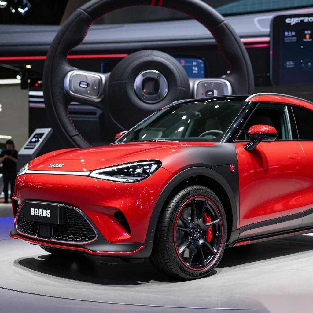 2026款smart精灵#1 BRABUS性能版上市 售价24.99万元