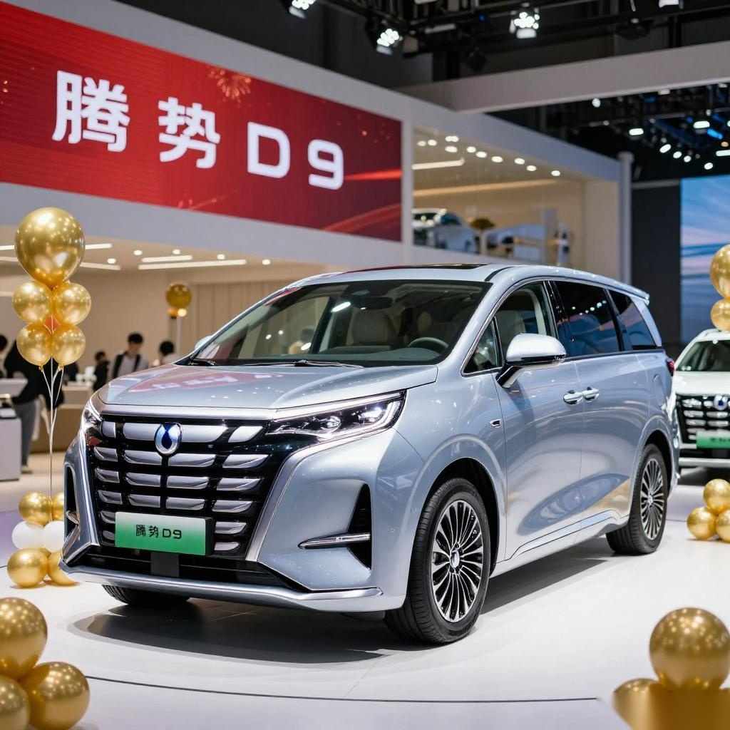 腾势D9新版本成都车展上市 三周年庆典配置升级