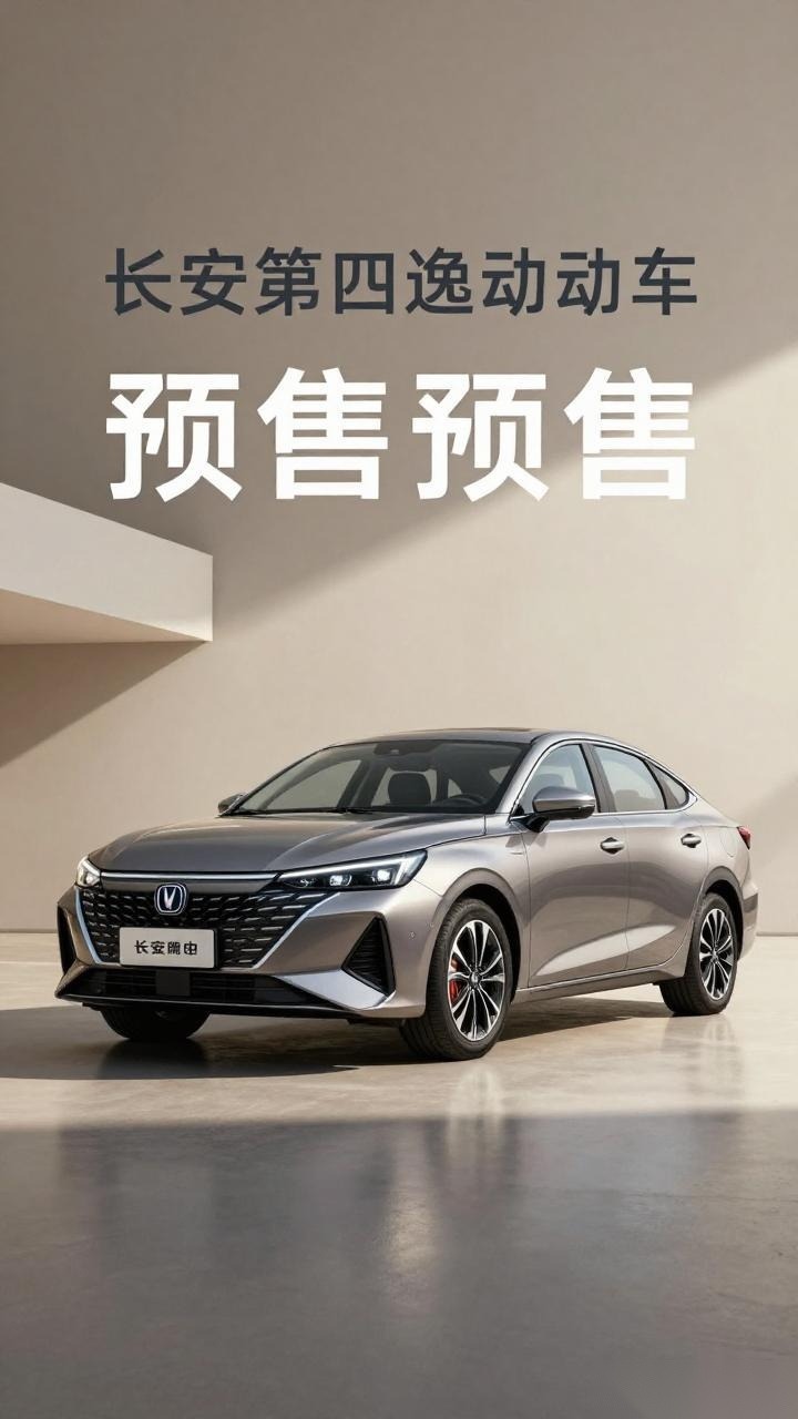 长安第四代逸动正式预售 售价7.49-8.69万元