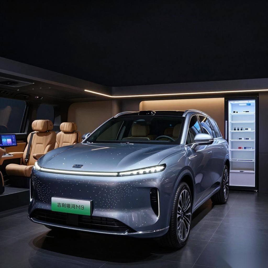 吉利银河M9正式开启预售 19.38万元起售大型SUV 吉利银河M9正式开启预售 19.38万元起售大型SUV