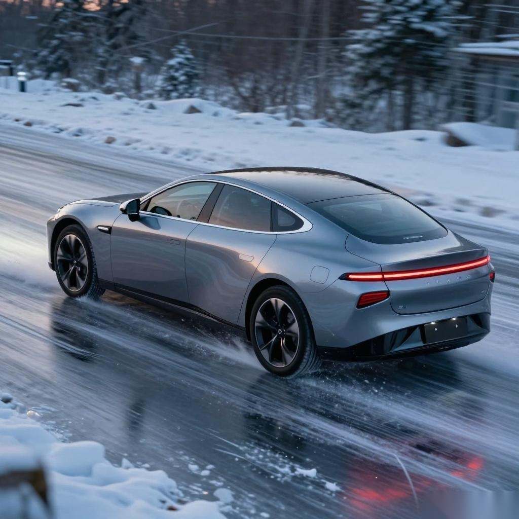 小鹏P7首发冰雪AES技术，80-130km/h自动紧急转向避让