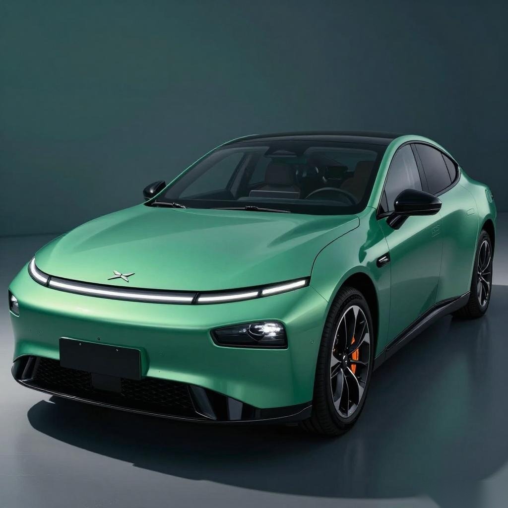 全新小鹏P7六款新色曝光，续航820km将挑战小米SU7