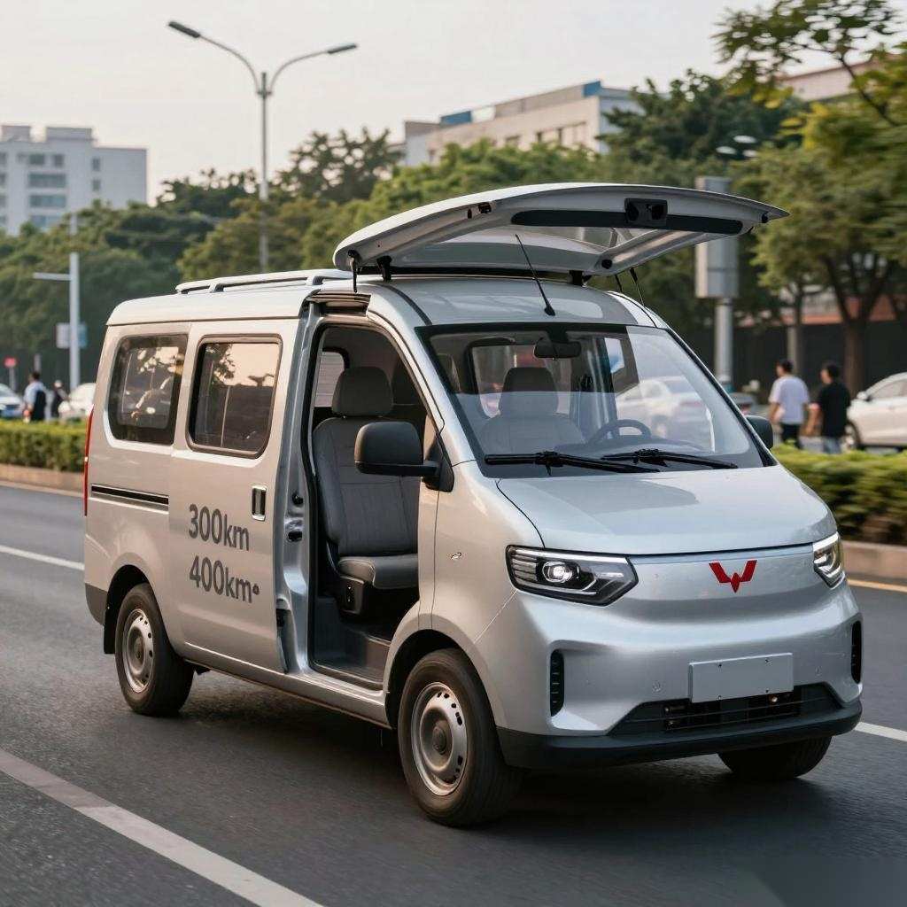 售7.98万起 新款五菱扬光上市 续航最高400km 售7.98万起 新款五菱扬光上市 续航最高400km