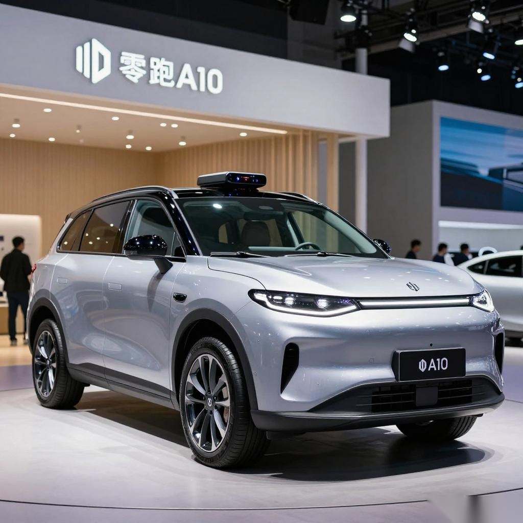 零跑A10登场：小型纯电SUV搭载激光雷达与笑脸设计