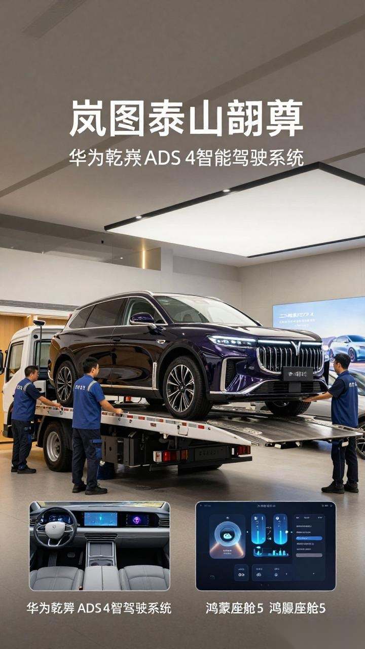 岚图泰山新车量产交付 奢华配置引领旗舰SUV新潮流