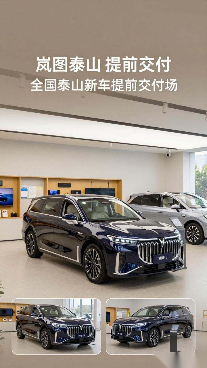 岚图泰山新车量产交付 奢华配置引领旗舰SUV新潮流