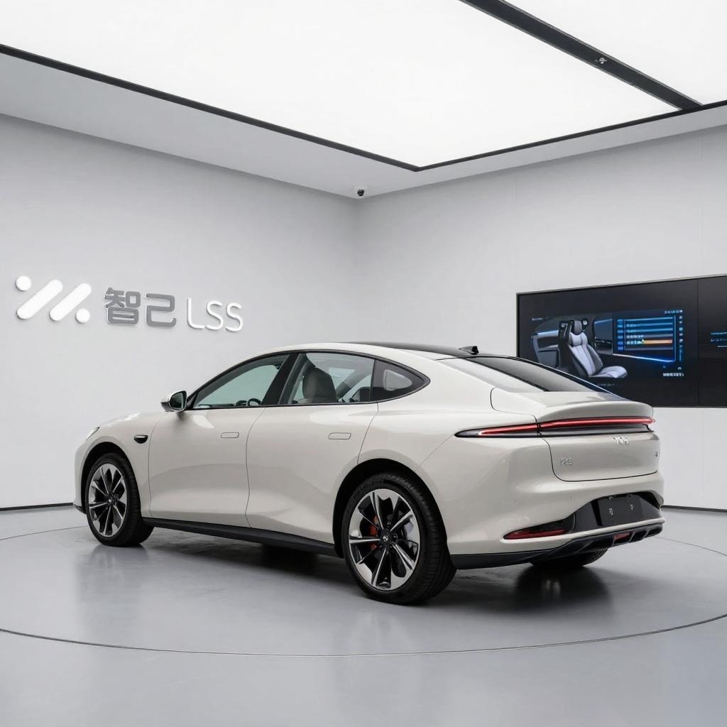 智己LS9大型SUV震撼登场：增程混动技术+超长续航+智能四轮转向