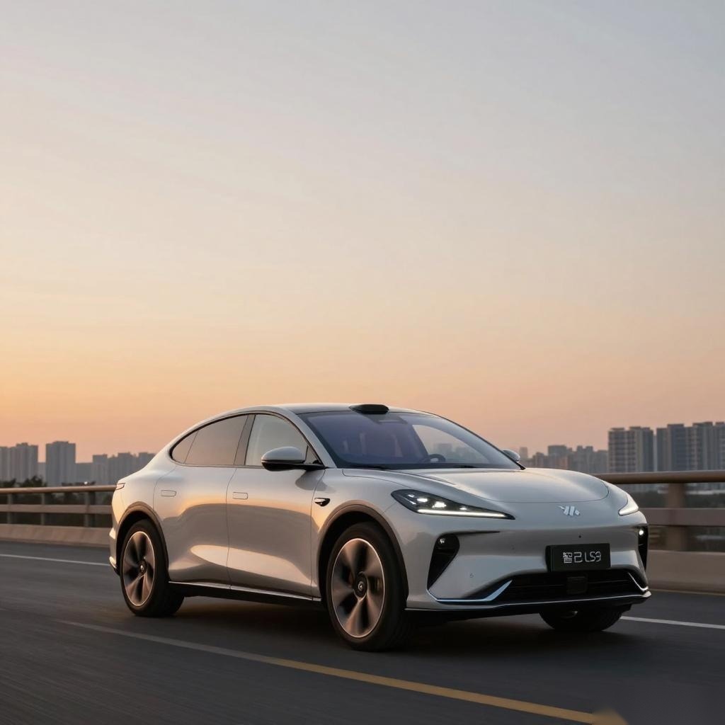 智己LS9大型SUV震撼登场：增程混动技术+超长续航+智能四轮转向