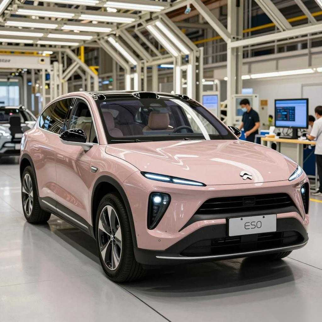 蔚来新ES6第30万台下线 全新三大件升级