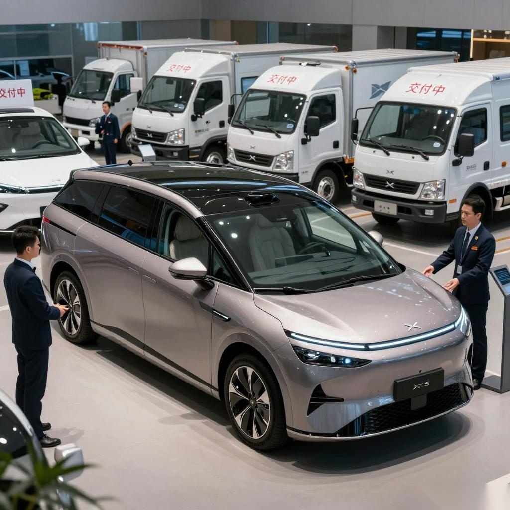 小鹏X9总销量突破3万台 创高端纯电MPV交付记录