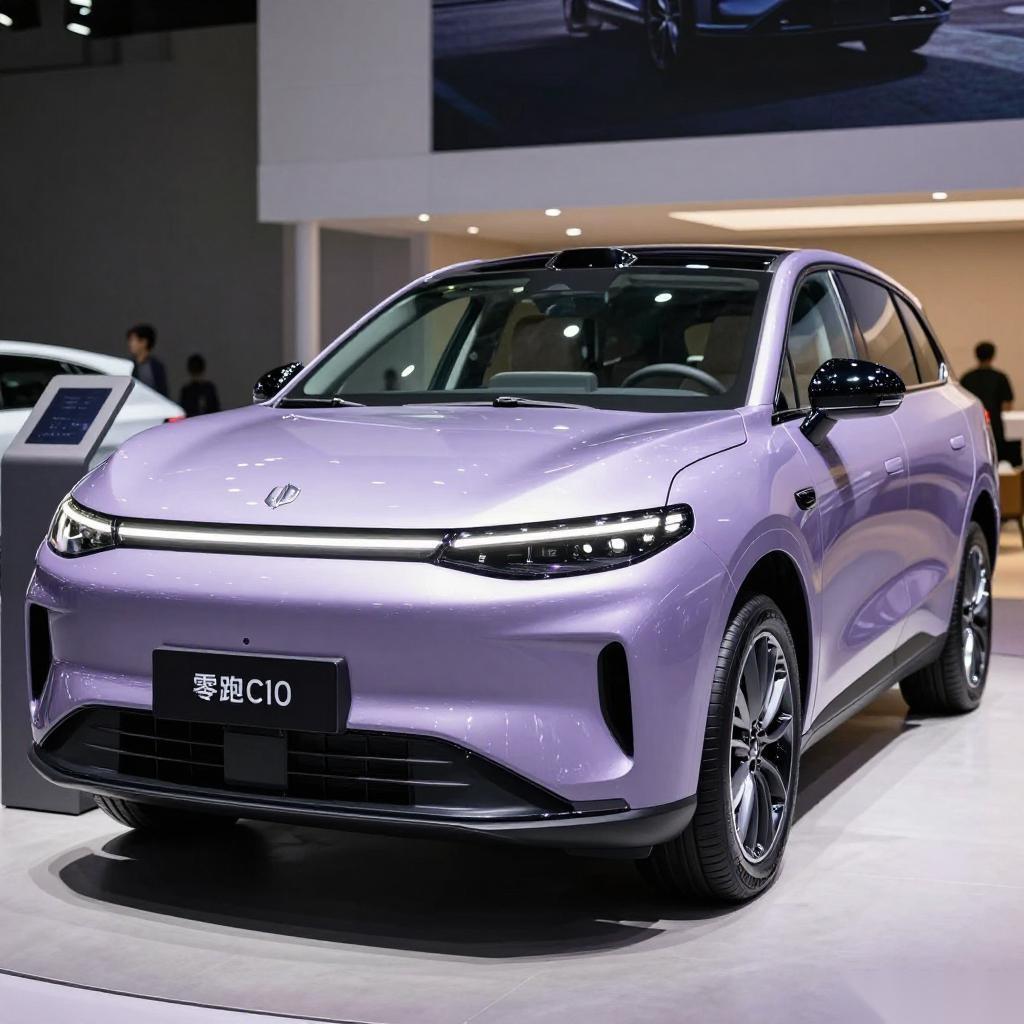 2025粤港澳车展:2026款零跑C10亮相 售12.28万 2025粤港澳车展:2026款零跑C10亮相 售12.28万