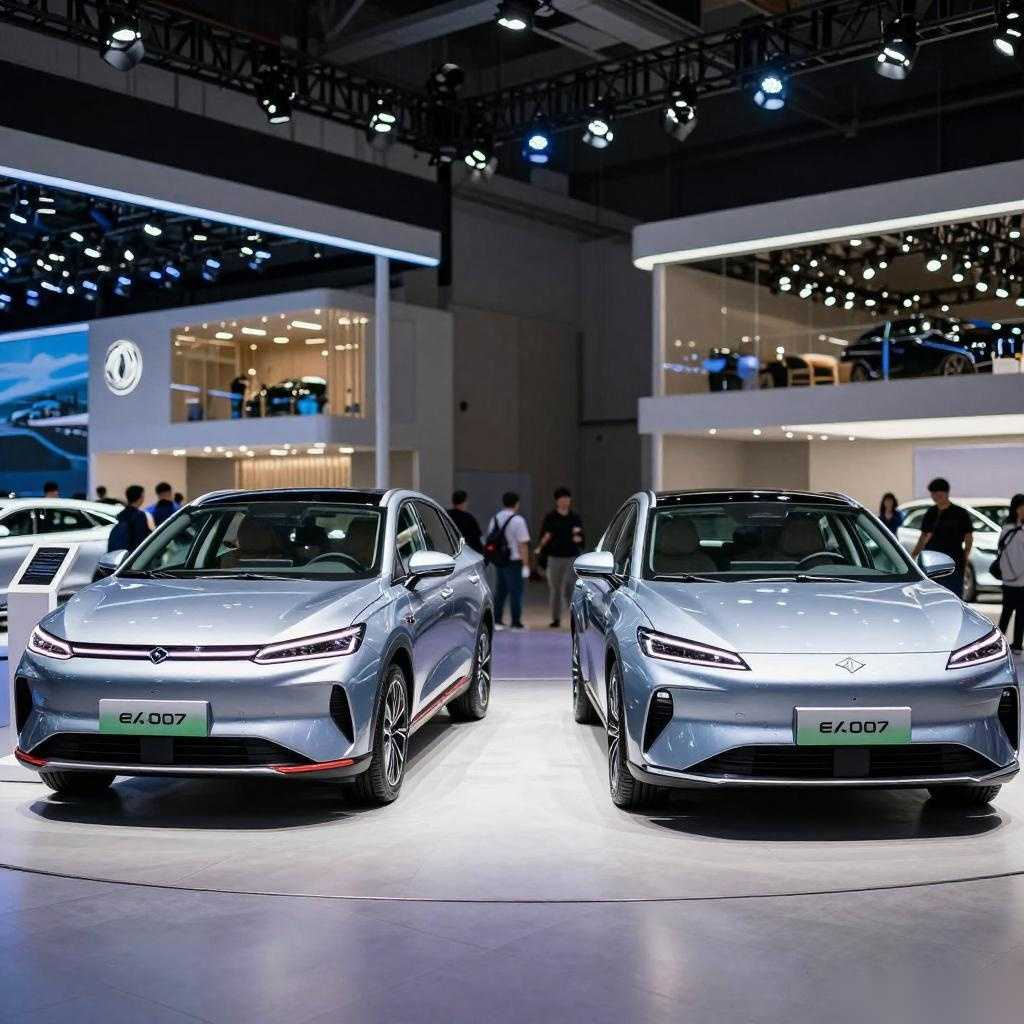2025粤港澳车展：东风品牌携风神奕炫、eπ007、