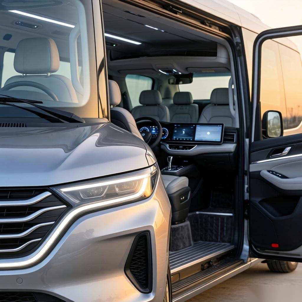 没有B柱的轻客见过吗 实拍远程超级VAN