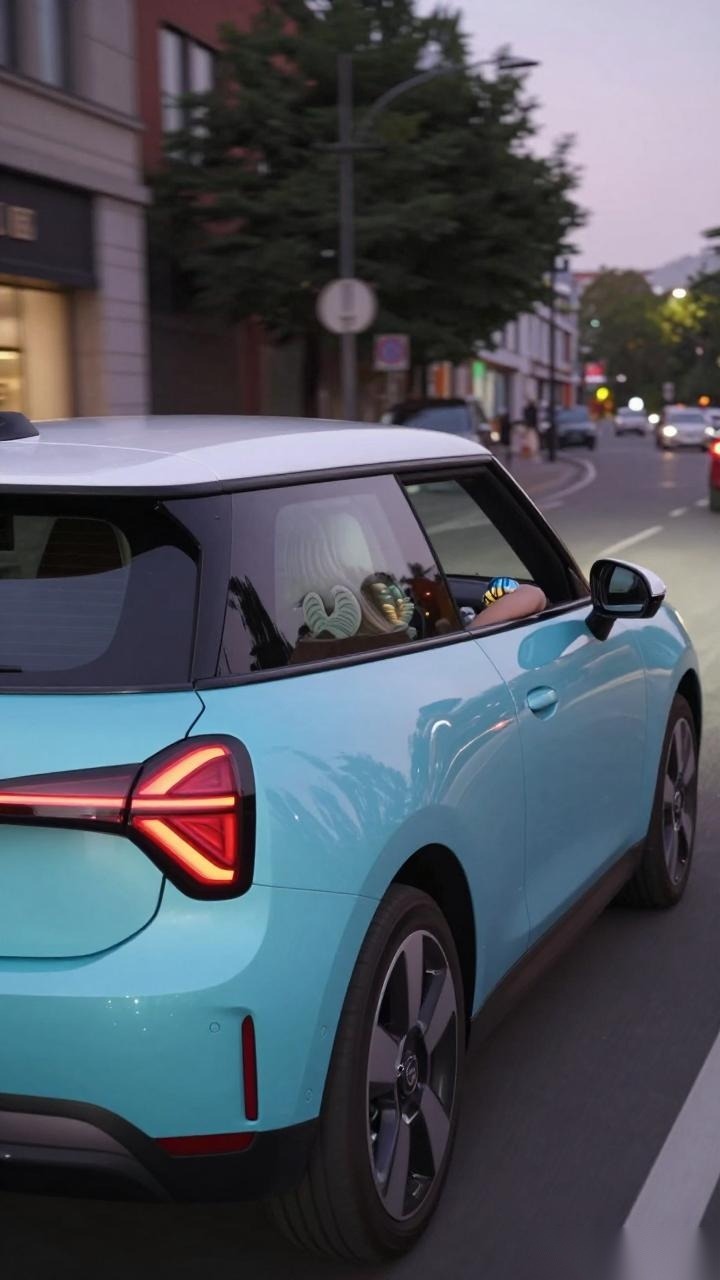 电动MINI COOPER推出海盐蓝限定色 售20.68万元
