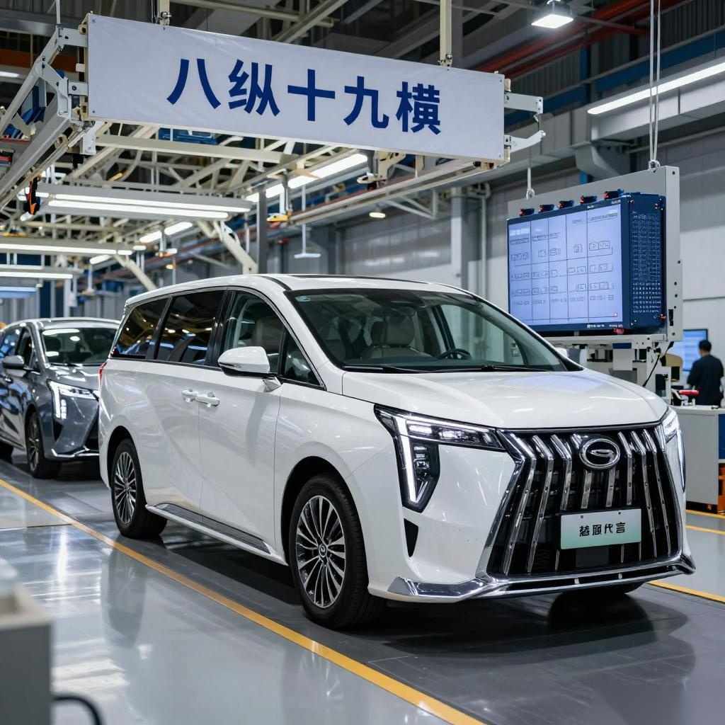 向往M8鸿蒙座舱版上市 广汽传祺第80万台MPV下线