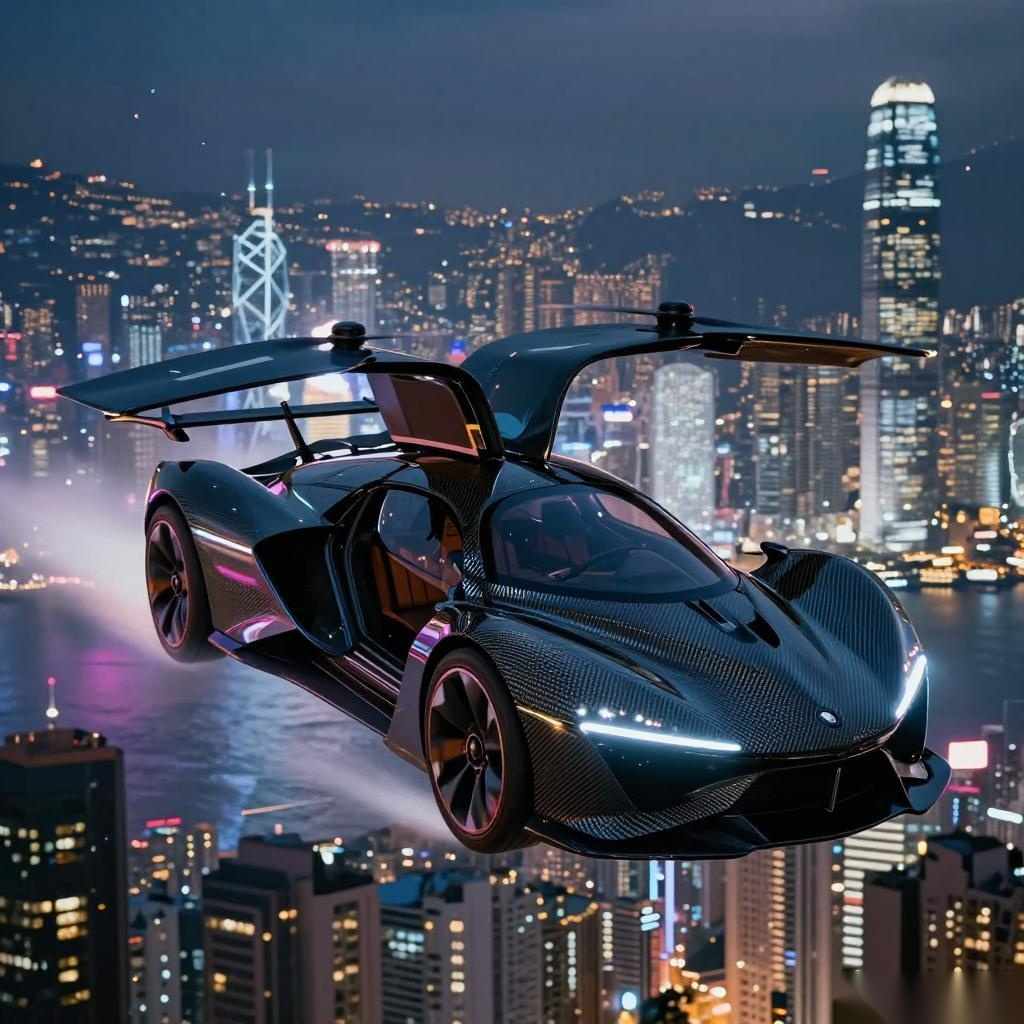 飞行汽车2027年将开启低空载人旅游新纪元