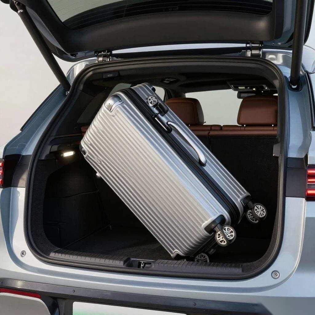 新能源中型SUV后备厢空间对比实测，小米YU7等5款车型全面解析