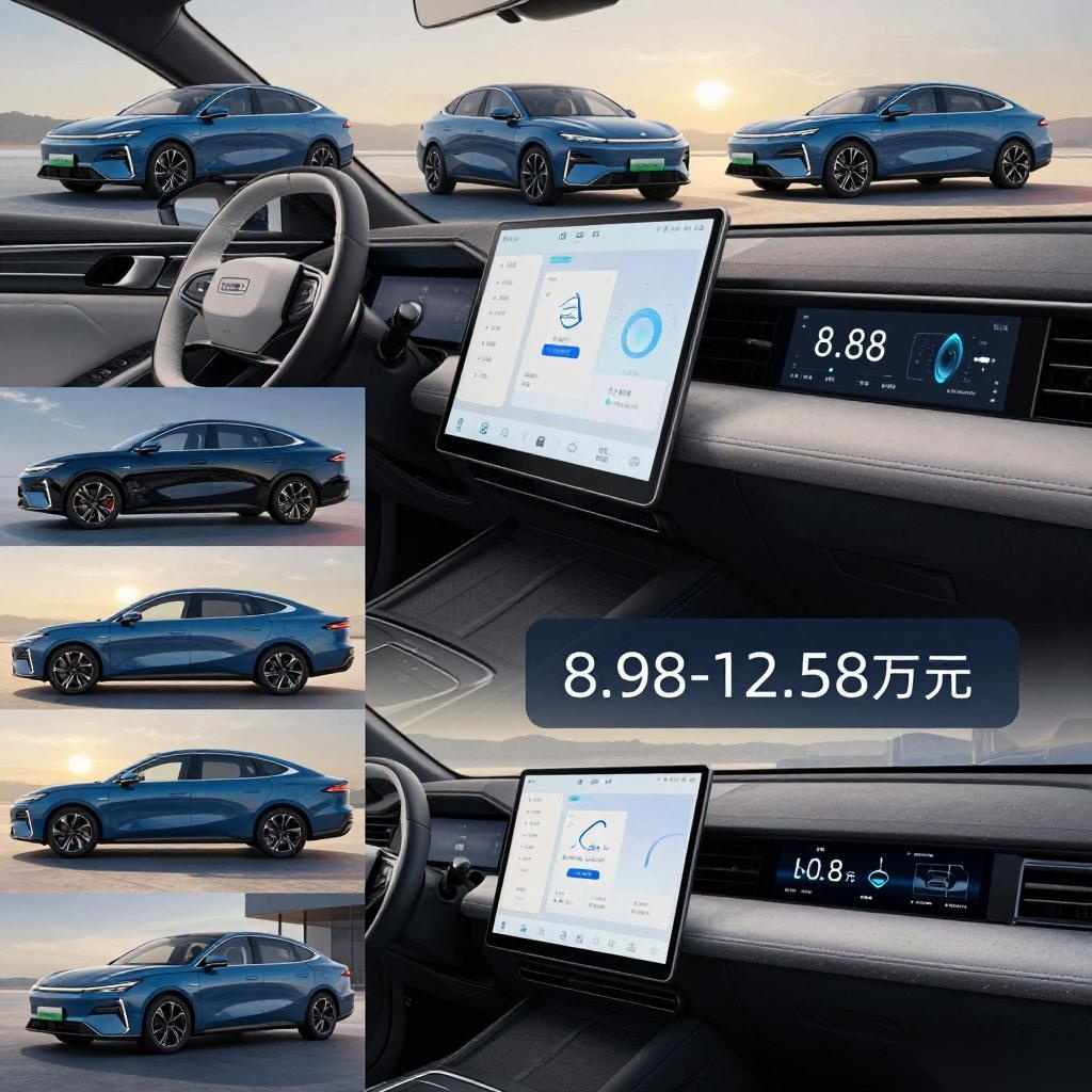 吉利银河A7 EM-i正式上市 售价8.98-12.58万元7款车型配置分析