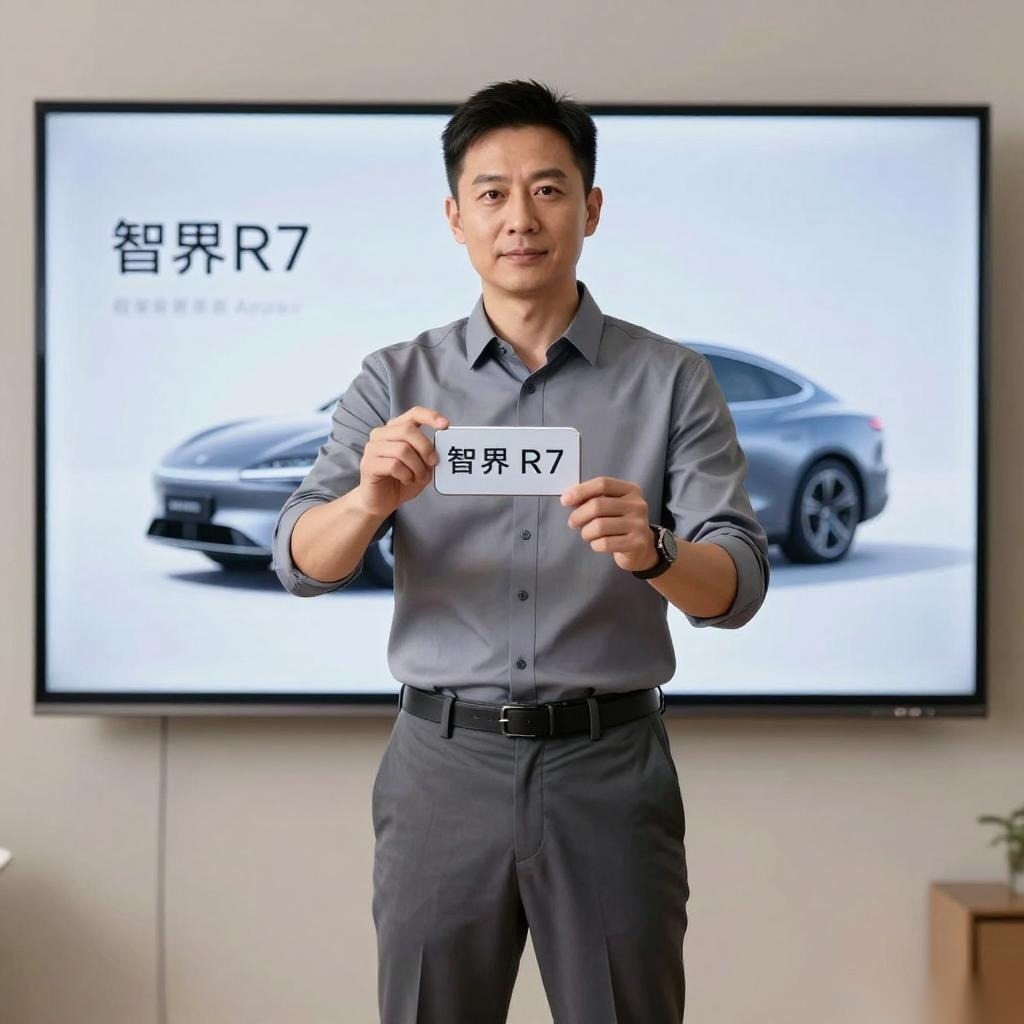 智界R7迎重大更新换装新样式LOGO细节调整即将登场