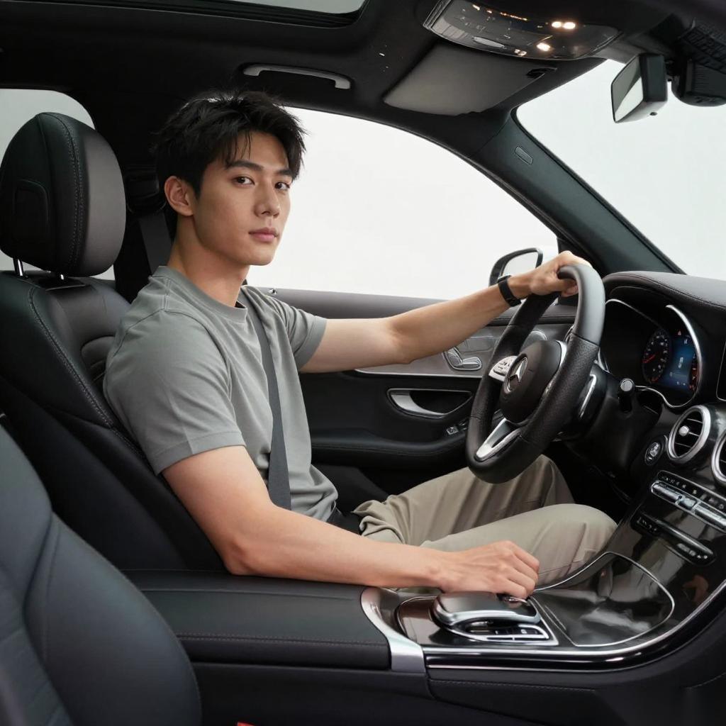 奔驰GLC 350e L插电混动版亮相成都车展，中型SUV市场竞争加剧