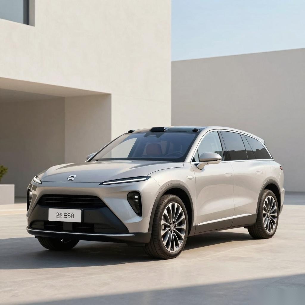 全新蔚来ES8续航635km支持5C超充 9月上市竞争问界M9