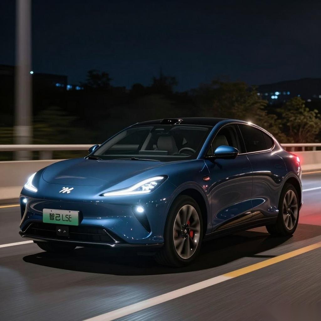 智己LS6改款亮相 外观细节升级配备智能灯光系统