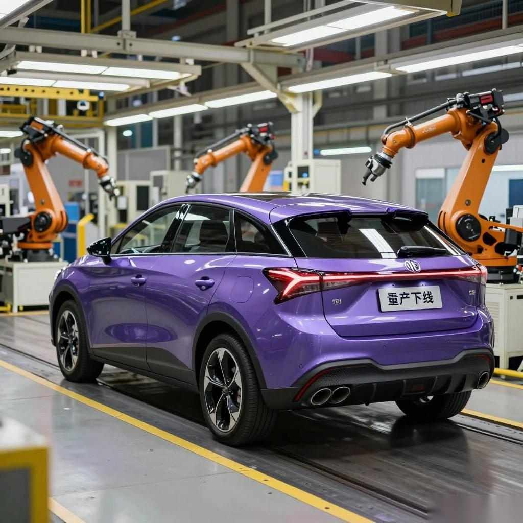 全新MG4正式量产下线 8月即将发布续航达800公里