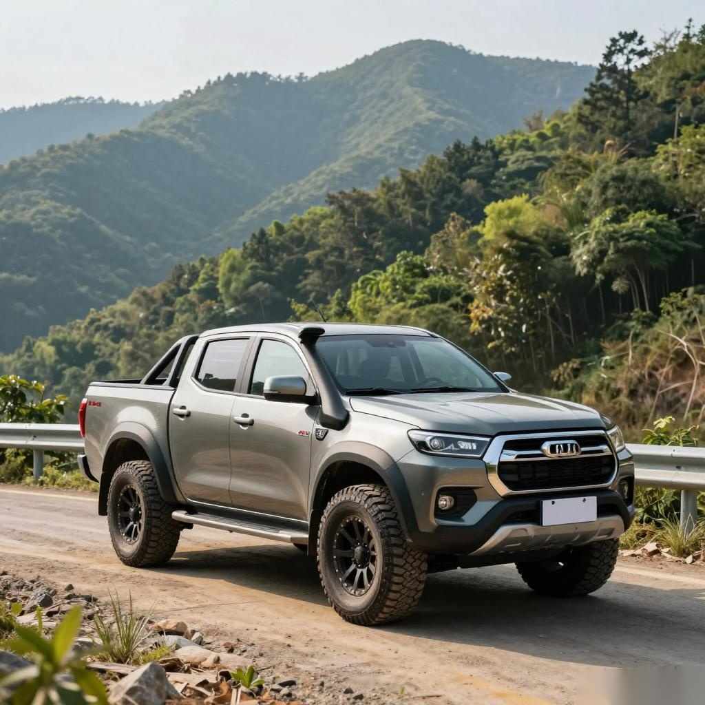 江铃大道山地版越野实力解析，专为崎岖山路打造的硬派皮卡