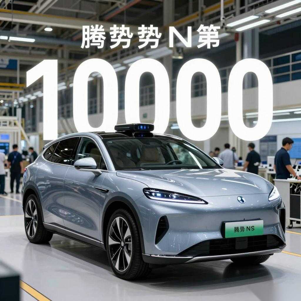 腾势N9第10000辆下线连续8周交付破千,38.98万起售 腾势N9第10000辆下线连续8周交付破千,38.98万起售