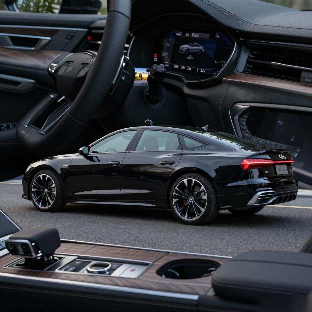 AUDI首款量产车型E5 Sportback设计亮点解析 AUDI首款量产车型E5 Sportback设计亮点解析