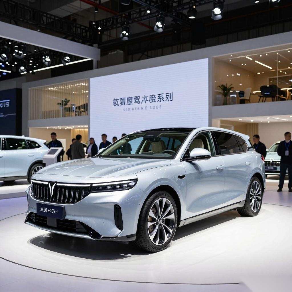 2025上海车展岚图FREE+首曝 搭载华为ADS4智驾系统