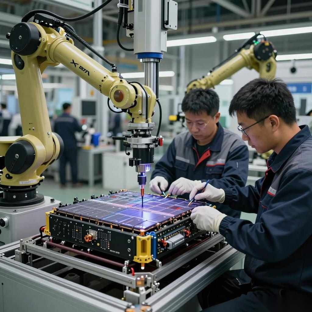 新里程碑！小鹏P7+第50000台车下线 上海车展旗
