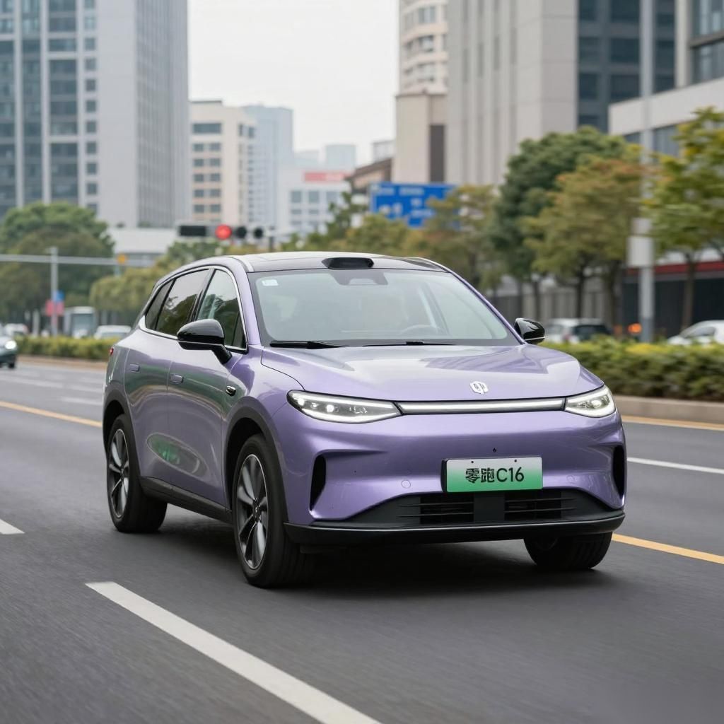 纯电中大型SUV销量榜首 零跑C16家庭实用性价比高