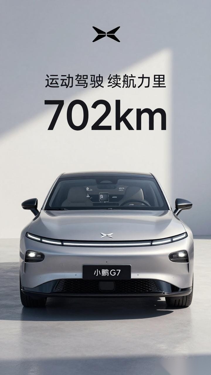 小鹏G7下周上市 预售23.58万 竞品Model Y 小鹏G7下周上市 预售23.58万 竞品Model Y
