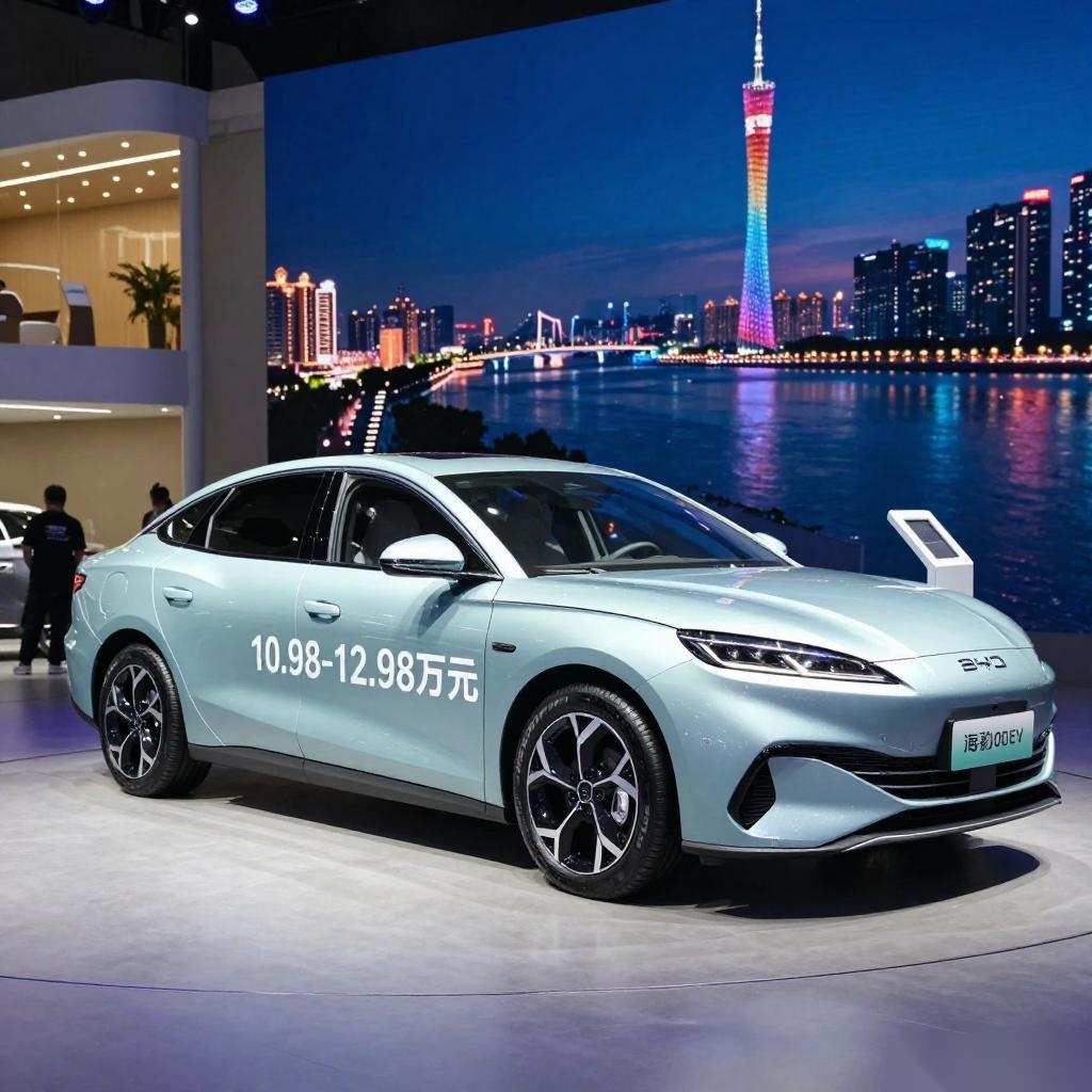 10.98-12.98万元 比亚迪海豹06 EV广州上市 10.98-12.98万元 比亚迪海豹06 EV广州上市